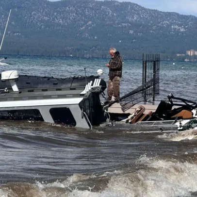 Oito pessoas morrem após embarcações virarem no Lago Tahoe
