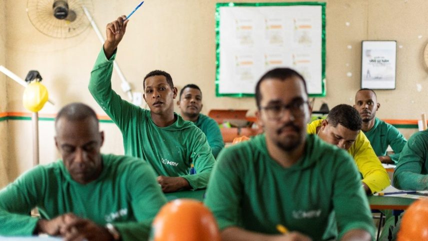 Alunos do programa Escola Nota 10, da MRV (Foto: MRV/Divulgação)