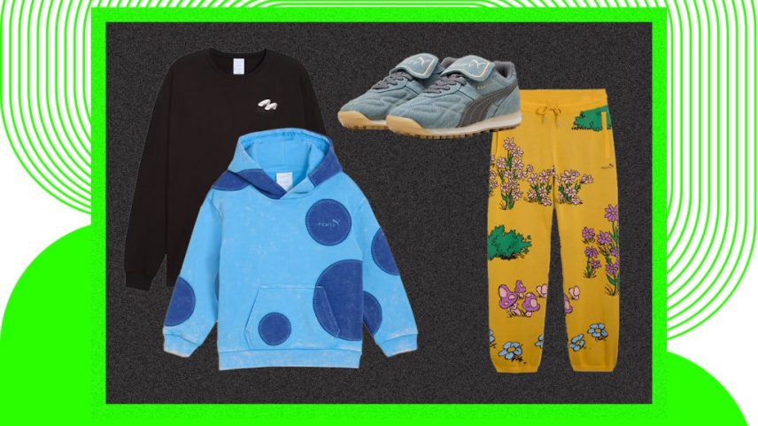 Rihanna acaba de lançar uma colaboração incrível com a Puma e os Smurfs. Veja como comprar peças da coleção antes de sua aparição no filme de 2025. (Foto: Reprodução)