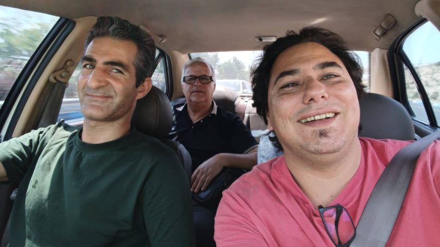 Brasileiro Silvio Tavares em Teerã, antes de fugir dos bombardeios no país persa (Foto: Arquivo pessoal)