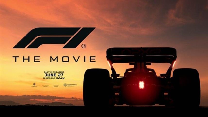 Cartaz de "F1 - O Filme": aposta da Apple no entretenimento (Foto: Divulgação/Reprodução)