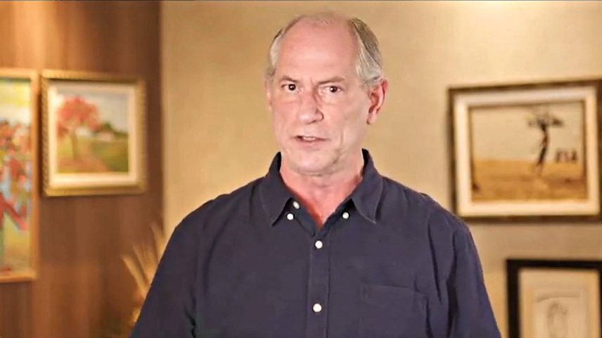 Frame de vídeo postado por Ciro Gomes sobre o posicionamento dele para o segundo turno da eleição presidencial de 2022. (Foto: Ciro Gomes 12 no Twitter)
