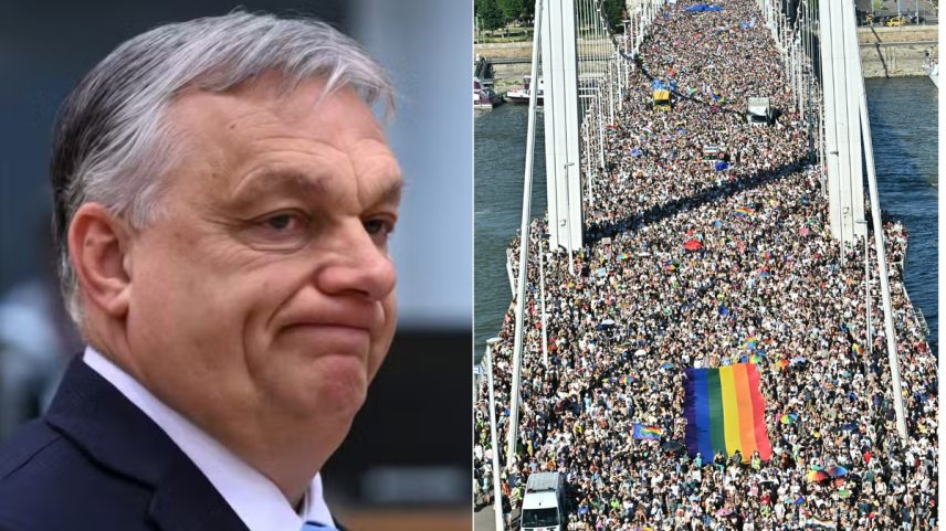 Foi uma vergonha: Primeiro-ministro da Hungria condena Marcha do Orgulho de Budapeste (Foto: AFP)