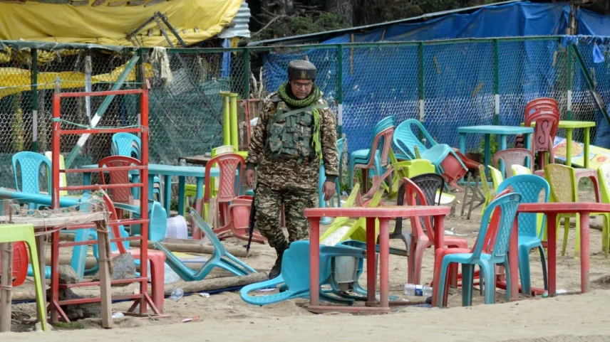 Vinte e seis pessoas, a maioria turistas, foram mortas a tiros em Pahalgam, na Caxemira administrada pela Índia, em abril. (Foto: Reuters)