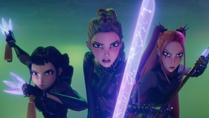 A trilha sonora de 'KPop Demon Hunters' estreia no topo da parada de trilhas sonoras da Billboard e no top 10 da Billboard 200. (Foto: Reprodução)