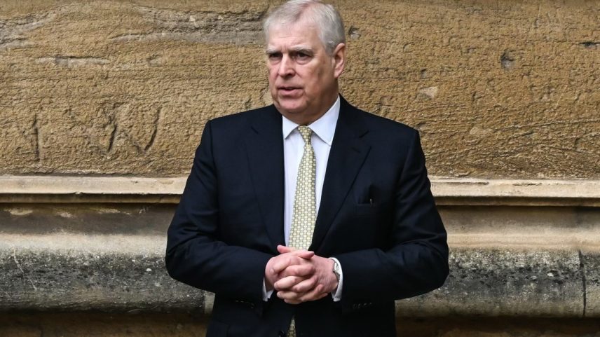 O príncipe Andrew, do Reino Unido (Foto: JUSTIN TALLIS/AFP)