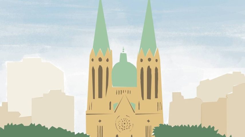 Ilustração de Bruna Barros para coluna de Mario Sergio Conti - 28 de junho de 2025 (Foto: Bruna Barros/Folhapress)