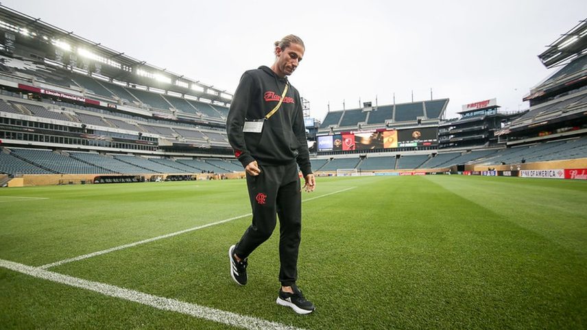 Técnico Filipe Luis (Foto: Gilvan de Souza/Flamengo)