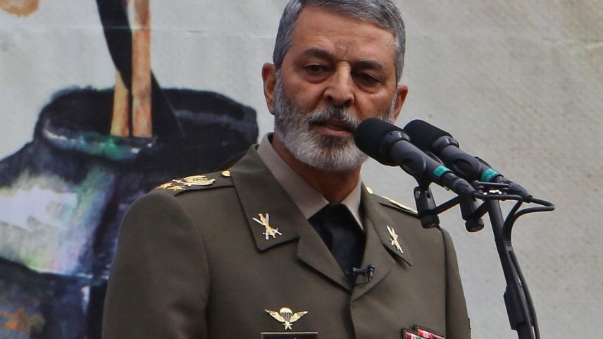 Chefe das Forças Armadas do Irã, major-general Abdolrahim Mousavi (Foto: Atta Kenare / AFP)