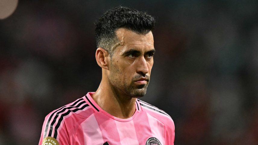 Sergio Busquets, meio-campista do Inter Miami (Foto: PATRICIA DE MELO MOREIRA / AFP)