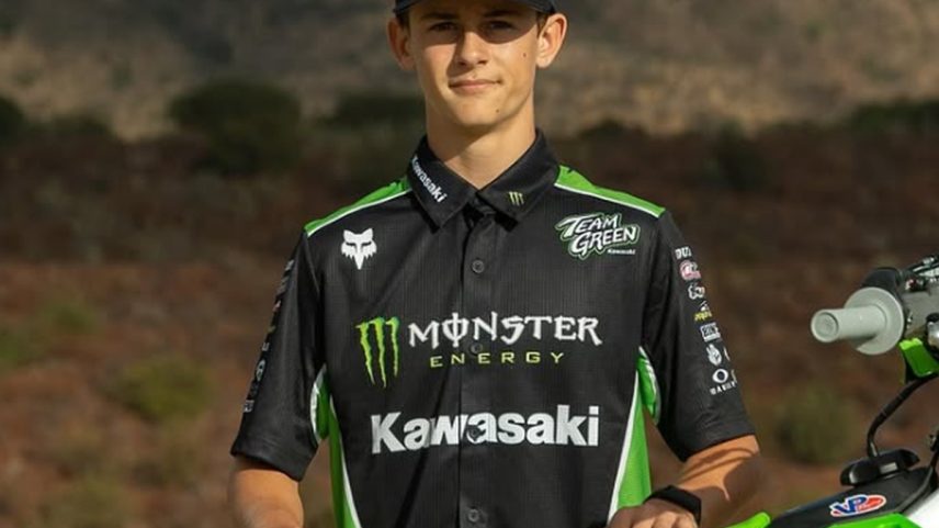 Promessa do motorcross, adolescente morre em acidente nos EUA (Foto: Reprodução)