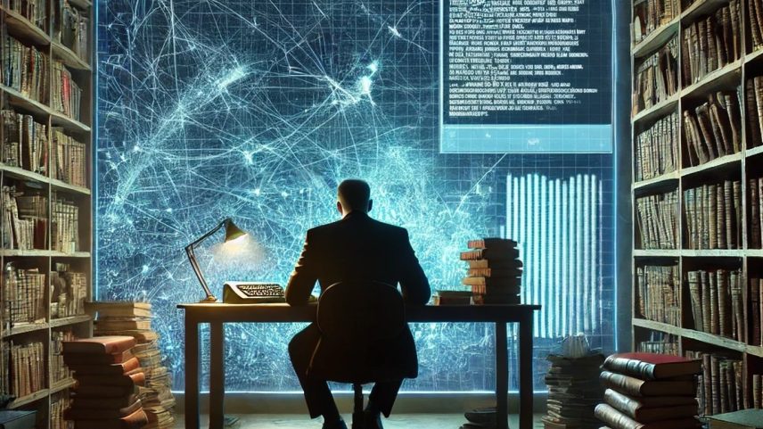 Empresas de IA oferecem acordo de licenciamento para usar obras no treinamento de IAs (Foto: Reprodução/DALL-E)