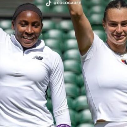 Gauff e Sabalenka se reencontram com dança na grama em emocionante partida