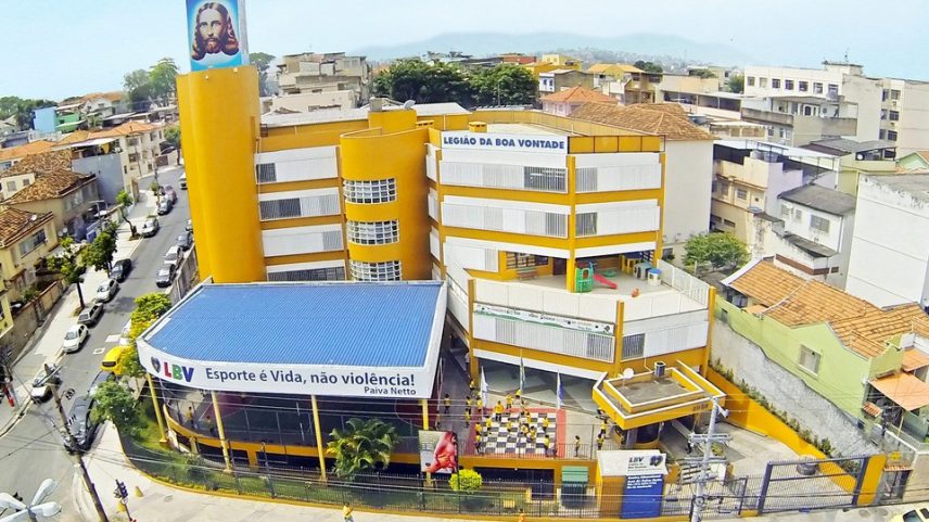 Centro Educacional José de Paiva Netto, em Del Castilho (Foto: Divulgação)