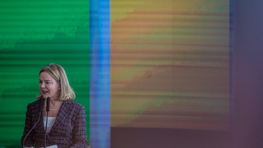 Ministra das Relações Institucionais, Gleisi Hoffmann (Foto: Brenno Carvalho)
