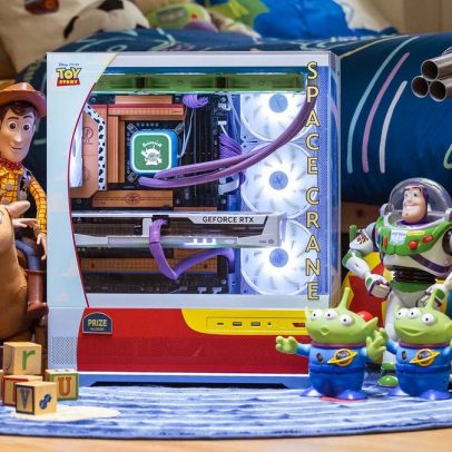 PC gamer inspirado em Toy Story é vendido por R$ 13 mil
