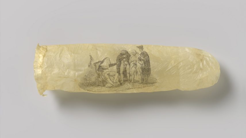 O preservativo de 1830 no Rijksmuseum. (Foto: Rijksmuseum)