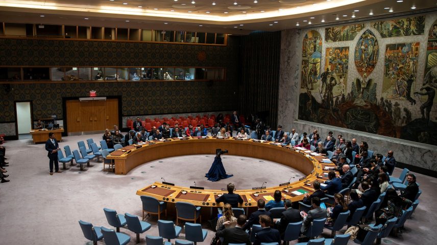 Reunião do Conselho de Segurança da ONU sobre o conflito entre Irã e Israel (Foto: Eduardo Muñoz/Reuters)