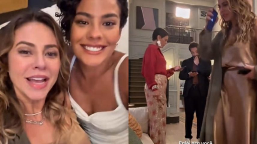 Paolla Olvieria compartilha bastidores de 'Vale Tudo' (Foto: Reprodução/ Instagram)