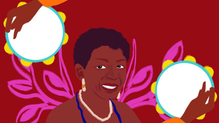 Ilustração de Aline Bispo para coluna de Djamila Ribeiro - 27 de junho de 2025 (Foto: Aline Bispo/Folhapress)