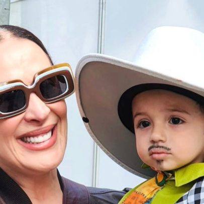 Claudia Raia encanta a web ao mostrar filho com look junino adorável