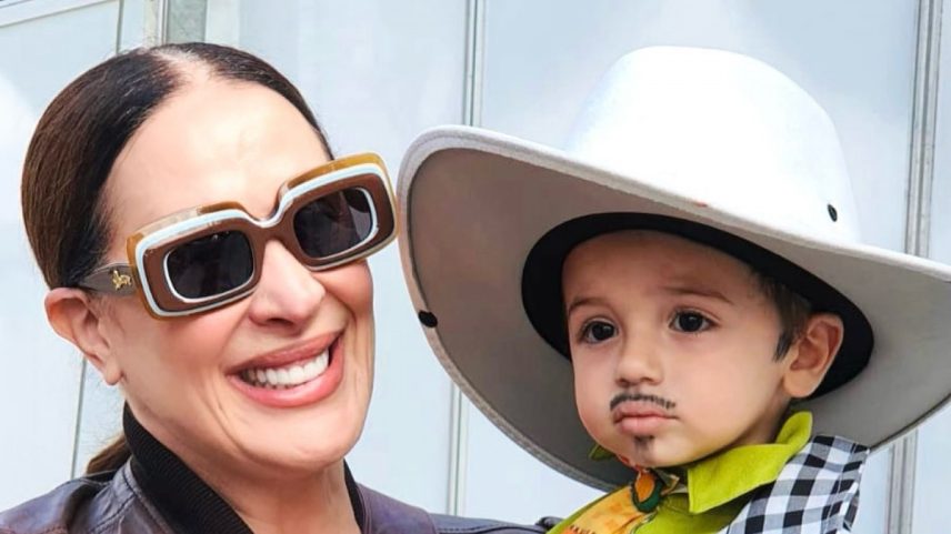 Claudia Raia e Luca (Foto: Reprodução/Instagram)