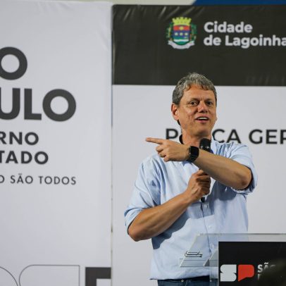 Governador Tarcísio é vaiado em evento sobre cidades em São Paulo