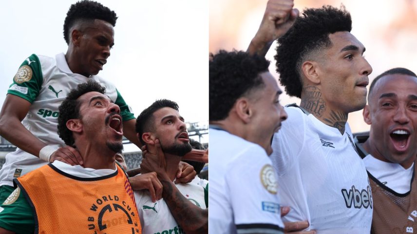 Palmeiras e Botafogo farão confronto brasileiro no Mundial de Clubes (Foto: Fotos de Cesar Greco/Palmeiras e Vitor Silva/Botafogo)
