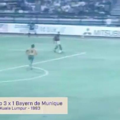 Flamengo vence Bayern por 3 a 1 em partida histórica de 1994