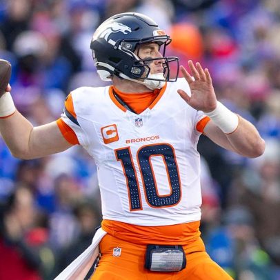 Garett Bolles elogia Bo Nix como 'freak da natureza' após temporada de estreia impressionante