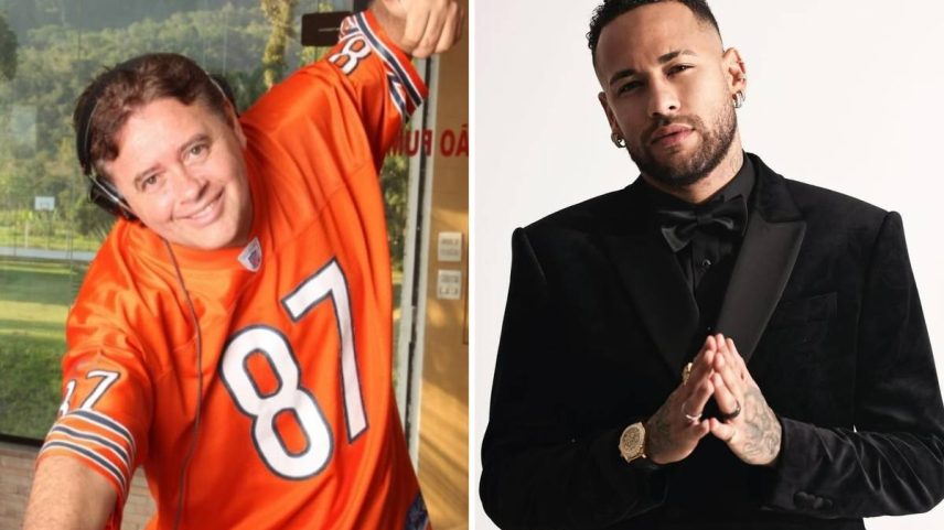 DJ Marlboro e Neymar: 'Tem um tempo que ele tenta comprar a minha casa e eu continuo não aceitando' (Foto: Reprodução)
