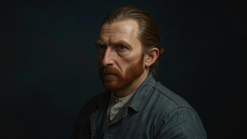 Vincent van Gogh, Self-portrait (1889), given to Dr Paul Gachet