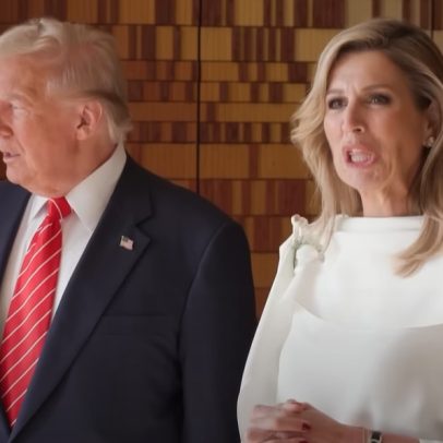 Rainha dos Países Baixos imita Trump e gera repercussão nas redes sociais