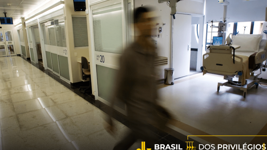 Brasil dos Privilégios - Reembolsos para parlamentares. Na imagem, UTI do hospital Sírio-Libanês em SP (Foto: Danilo Verpa/Folhapress)