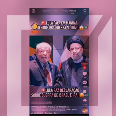 Lula desmente apoio ao Irã em guerra; vídeo foi gerado por inteligência artificial