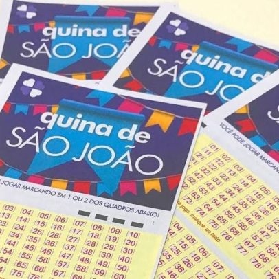Aposte até as 19h na Quina de São João e concorra a R$ 250 milhões hoje