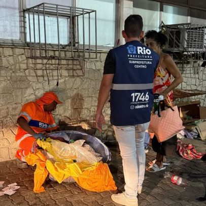 Prefeitura do Rio desmantela ponto de tráfico de crack e outras drogas no Rio Comprido
