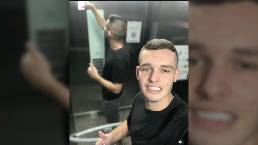 Rodrigo da Silva Boschen, de 22 anos, foi encontrado morto com sinais de agressão (Foto: Arquivo Familiar)