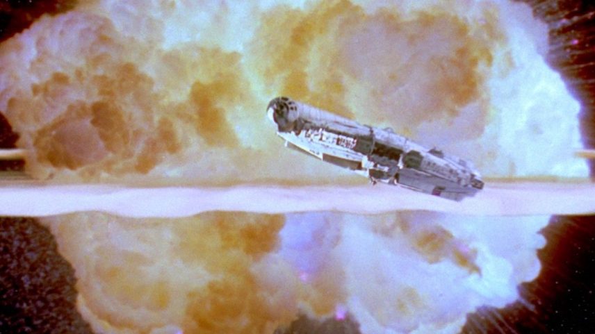 A explosão da Estrela da Morte em 'Star Wars': ataque à usina nuclear no Irã teria sido semelhante (Foto: Reprodução)