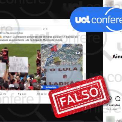 Moraes não convocou Fifa sobre protestos da torcida do Flamengo contra Lula