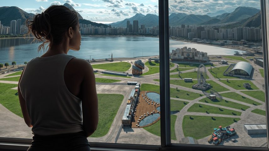 Cidade do Rock continua como destaque no projeto Imagine, concebido para o Parque Olímpico — Foto: Divulgação