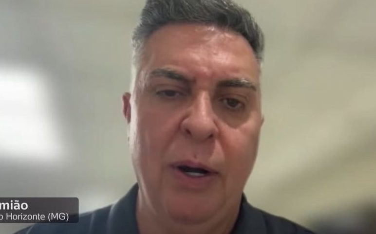 Álvaro Damião, prefeito de Belo Horizonte, foi um dos integrantes de comitiva de autoridades brasileiras que ficou presa em Israel (Foto: Reprodução/UOL)