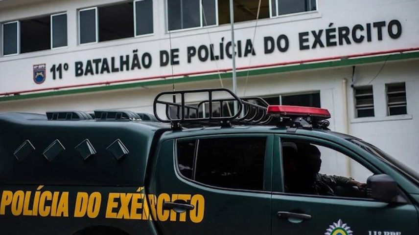 Raphael Pereira foi baleado no 11º Batalhão de Polícia do Exército (Foto: Reprodução/11 BPE)