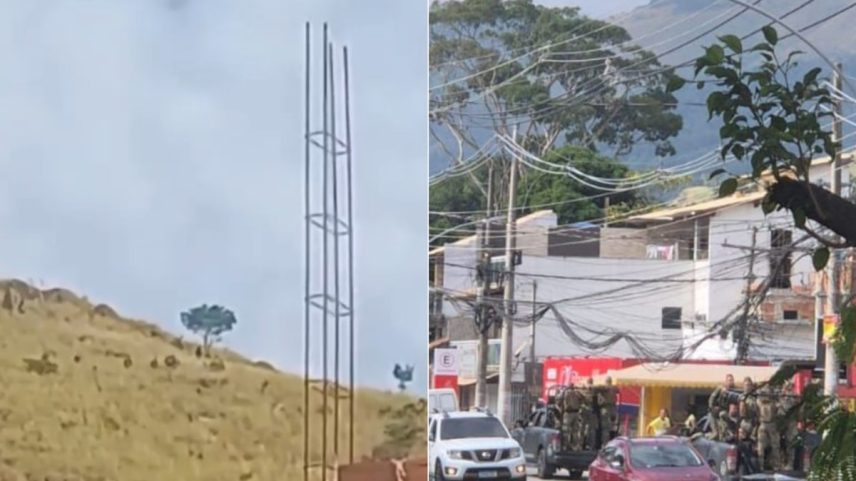 Bope faz operação em Guaratiba neste sábado (Foto: Reprodução)
