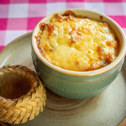Curau salgado com bacon na air fryer é a receita perfeita para sua festa junina