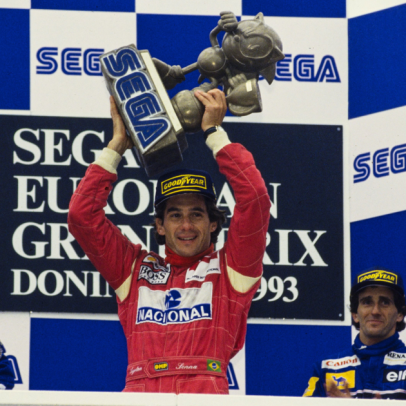 Sonic retorna à Fórmula 1 após 30 anos da conquista de Ayrton Senna