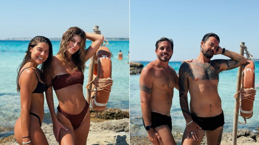 Maria Luiza e Paulo Vilhena com amigos em Puglia (Foto: Reprodução/Instagram)