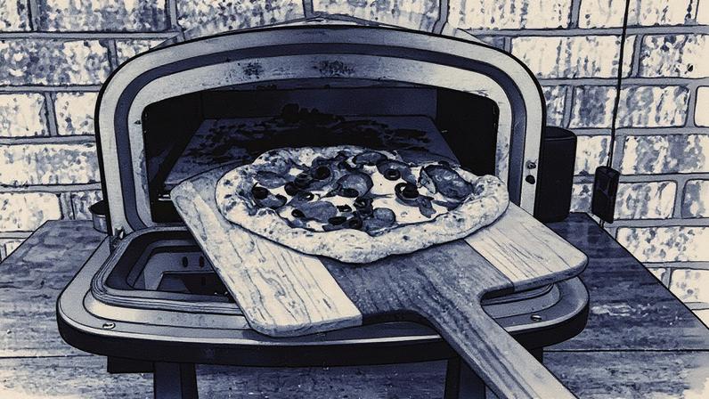 Current’s smart pizza oven can cook a 12-inch pizza in two minutes.