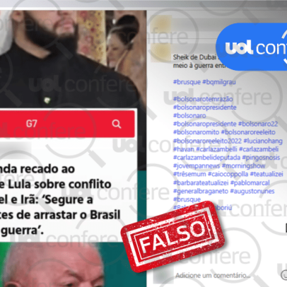 Xeque desmente recado a Lula sobre guerra entre Irã e Israel como piada