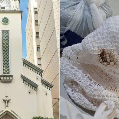 Templo evangélico é depredado em Copacabana e criminosos deixam cenas de vandalismo
